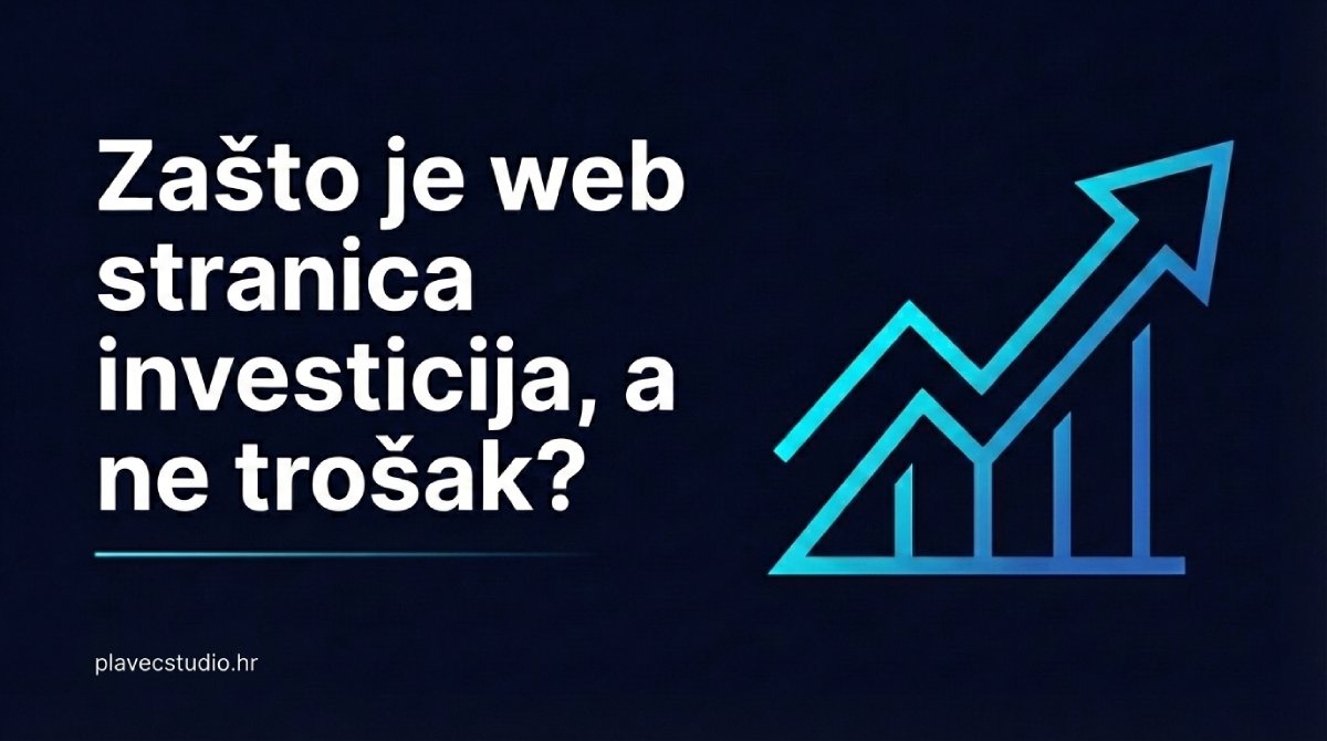 Zašto je web stranica investicija, a ne trošak