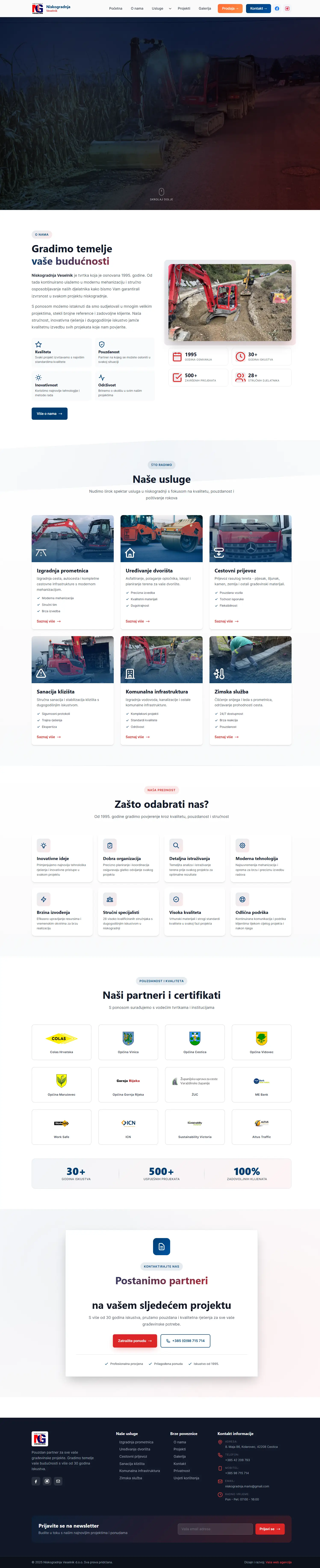 NG Veselnik web stranica